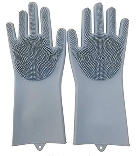 Multipurpose Silicone Dishwashing & Cleaning Gloves