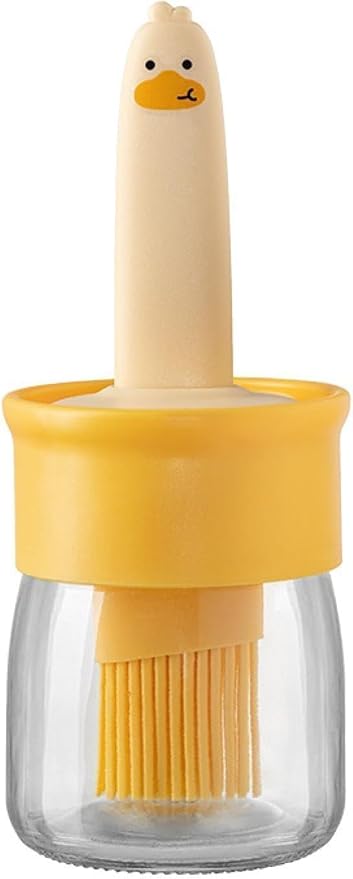Oil Dispenser Bottle with Silicone Brush