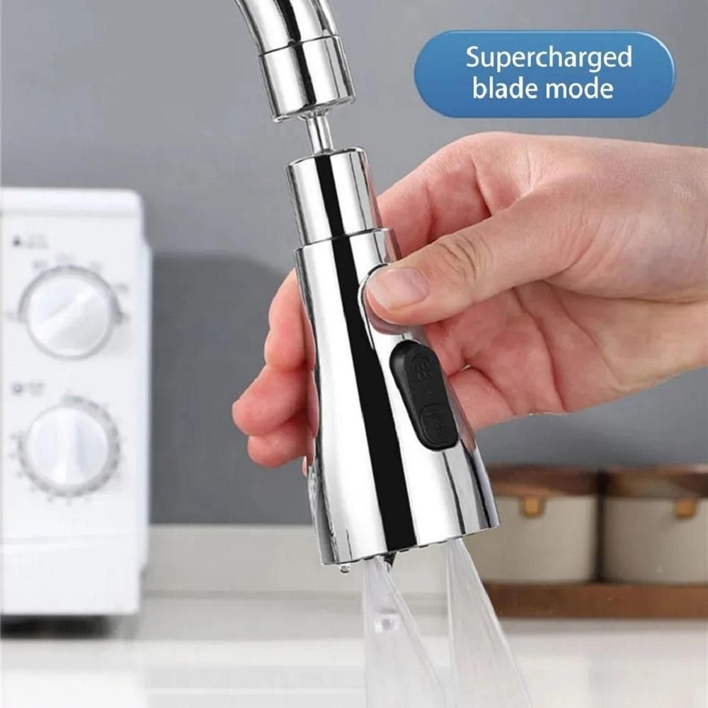 3 Modes Kitchen Sink Faucet – Stainless Steel