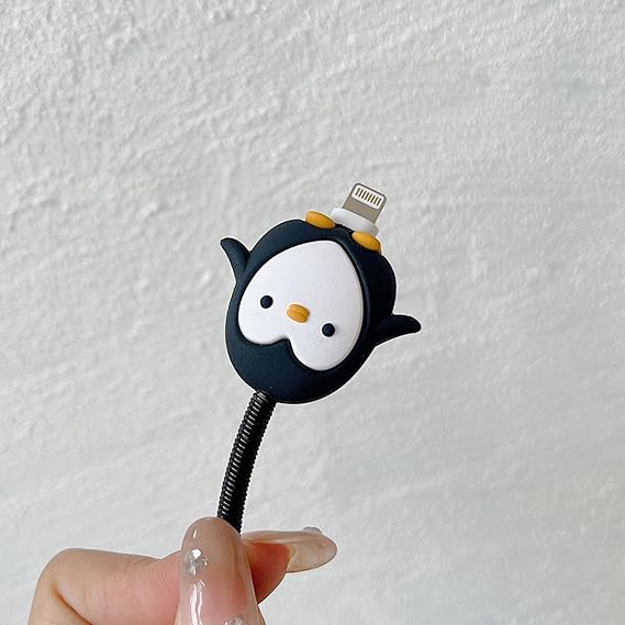 Penguin Charger Silicone Case Cover