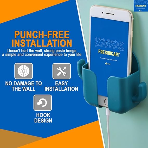 Self-Adhesive Phone Charging Holder
