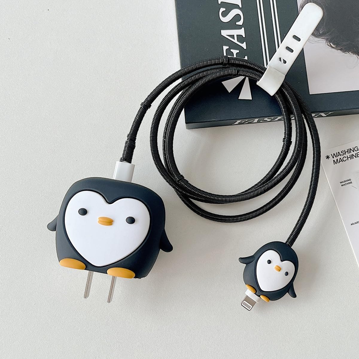Penguin Charger Silicone Case Cover