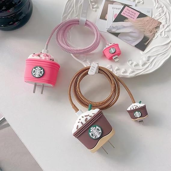 STARBUCK Brown Charger Protection Case