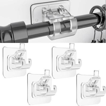 Rods Clips Hook Self Adhesive – Plastic Hooks
