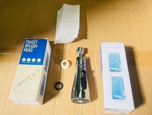 3 Modes Kitchen Sink Faucet – Stainless Steel