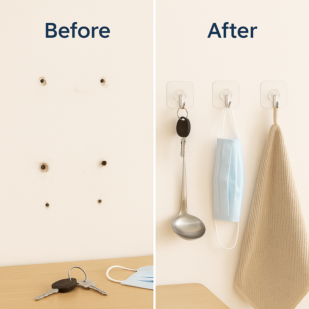 20 Pcs Heavy-Duty Wall Hooks